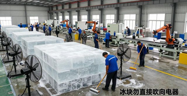 厂房车间冰块降温方法_工业冰块选择标准_宝山厂房车间降温冰块